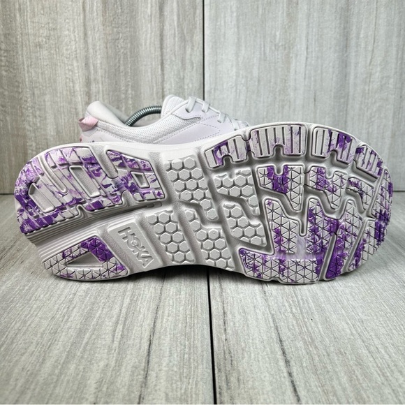 NEW Hoka One One Bondi L BP Floral Nubuck Leather Athletic Sneaker Mens Size 13 main image 9